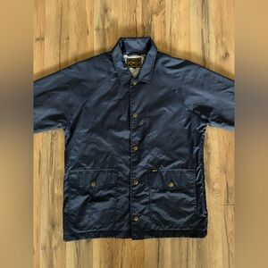 Vintage OBEY windbreaker jacket –‎ size S – navy/steel blue coach style